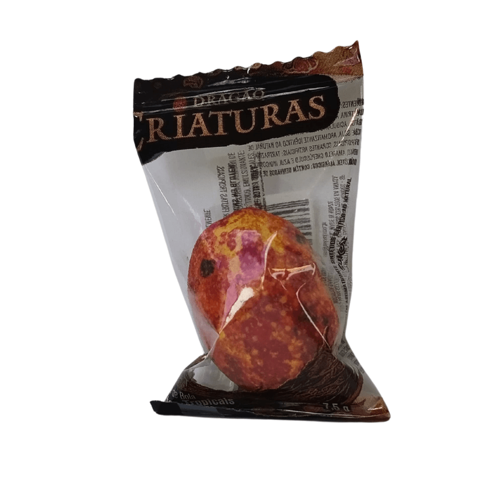Chiclete Sukest Criaturas Dragão sabor Frutas Tropicais - unidade