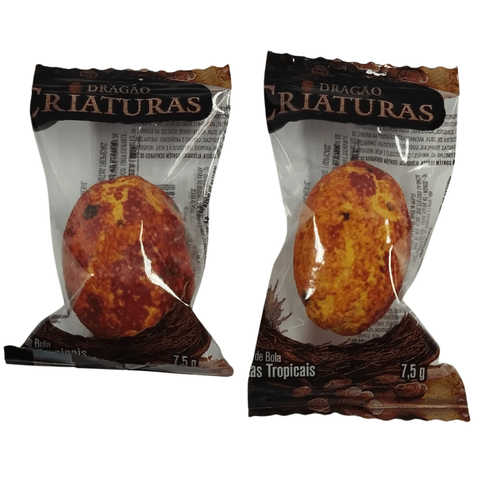 Chiclete Sukest Criaturas Dragão sabor Frutas Tropicais - unidade - Imagem 2