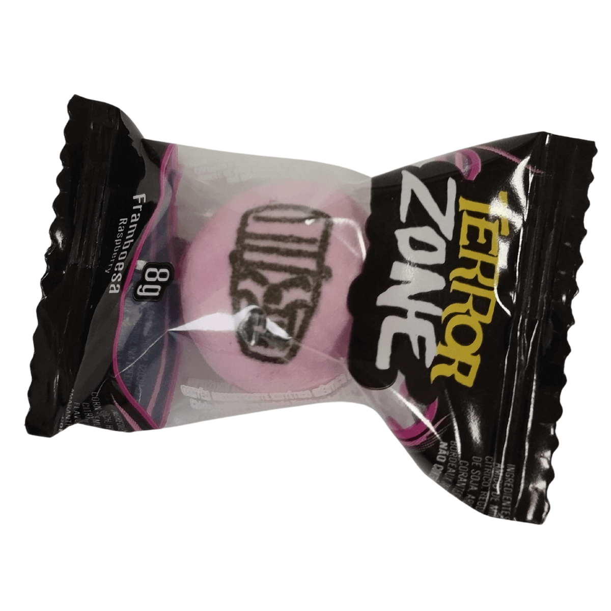 Chiclete Sukest Terror Zone sabor Framboesa - unidade - Imagem 2