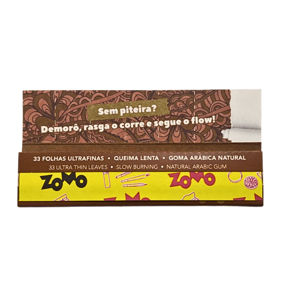 Seda Zomo Natural Perfect Black Brown - Livreto - Imagem 2