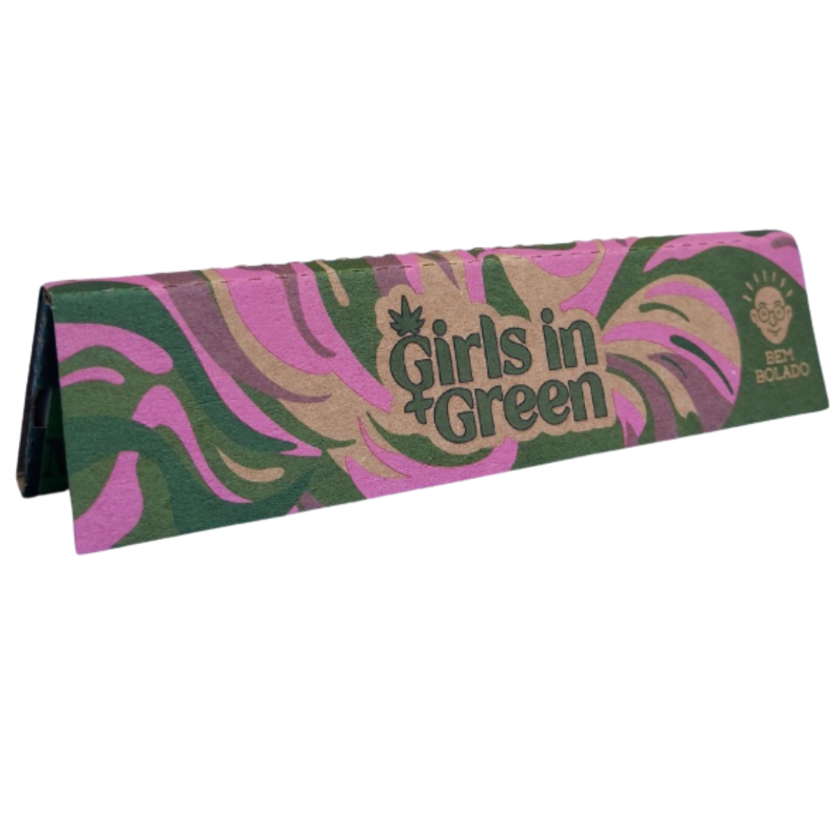 Seda Bem bolado Girls in Green King Size Brow Large - Livreto C/35 Sedas