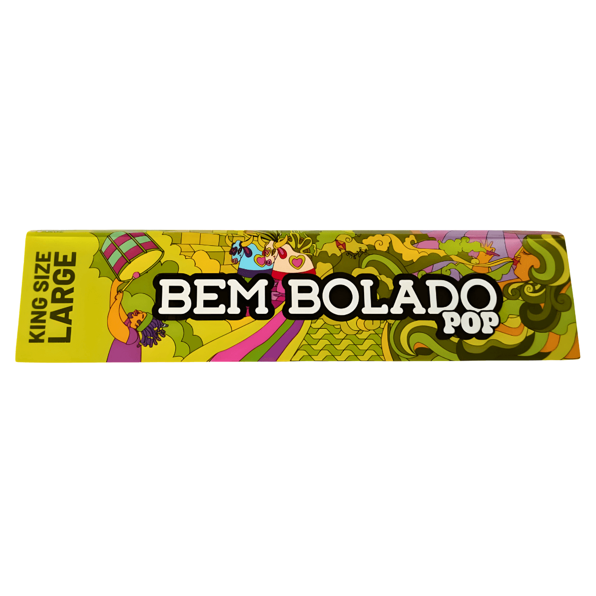 Seda bem Bolado Pop 1 1/4 Large - Livreto C/50 Sedas
