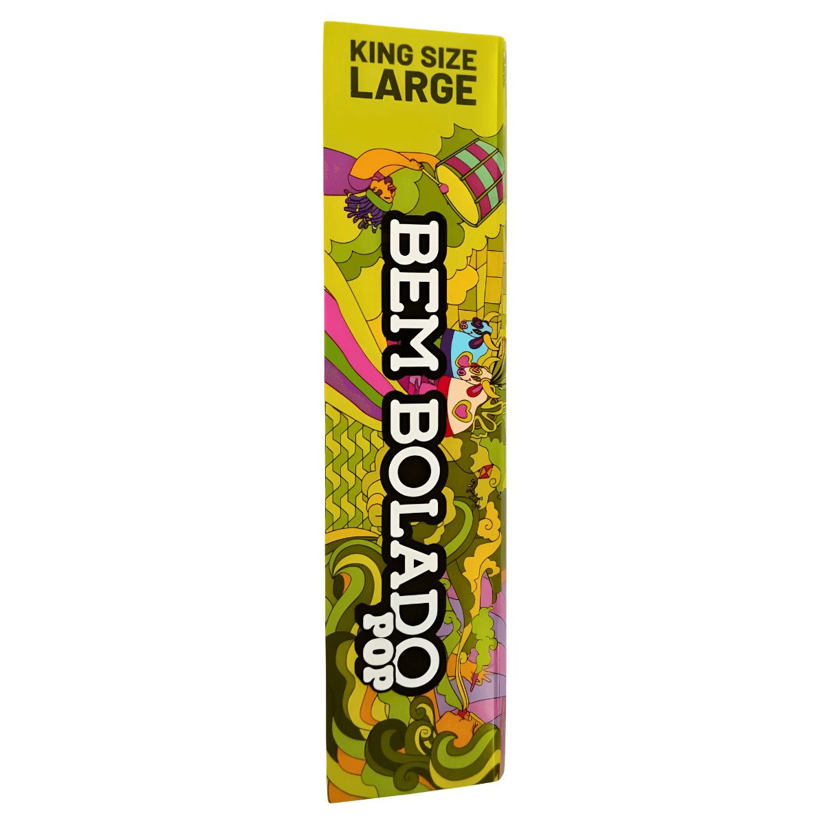 Seda bem Bolado Pop 1 1/4 Large - Livreto C/50 Sedas - Imagem 2