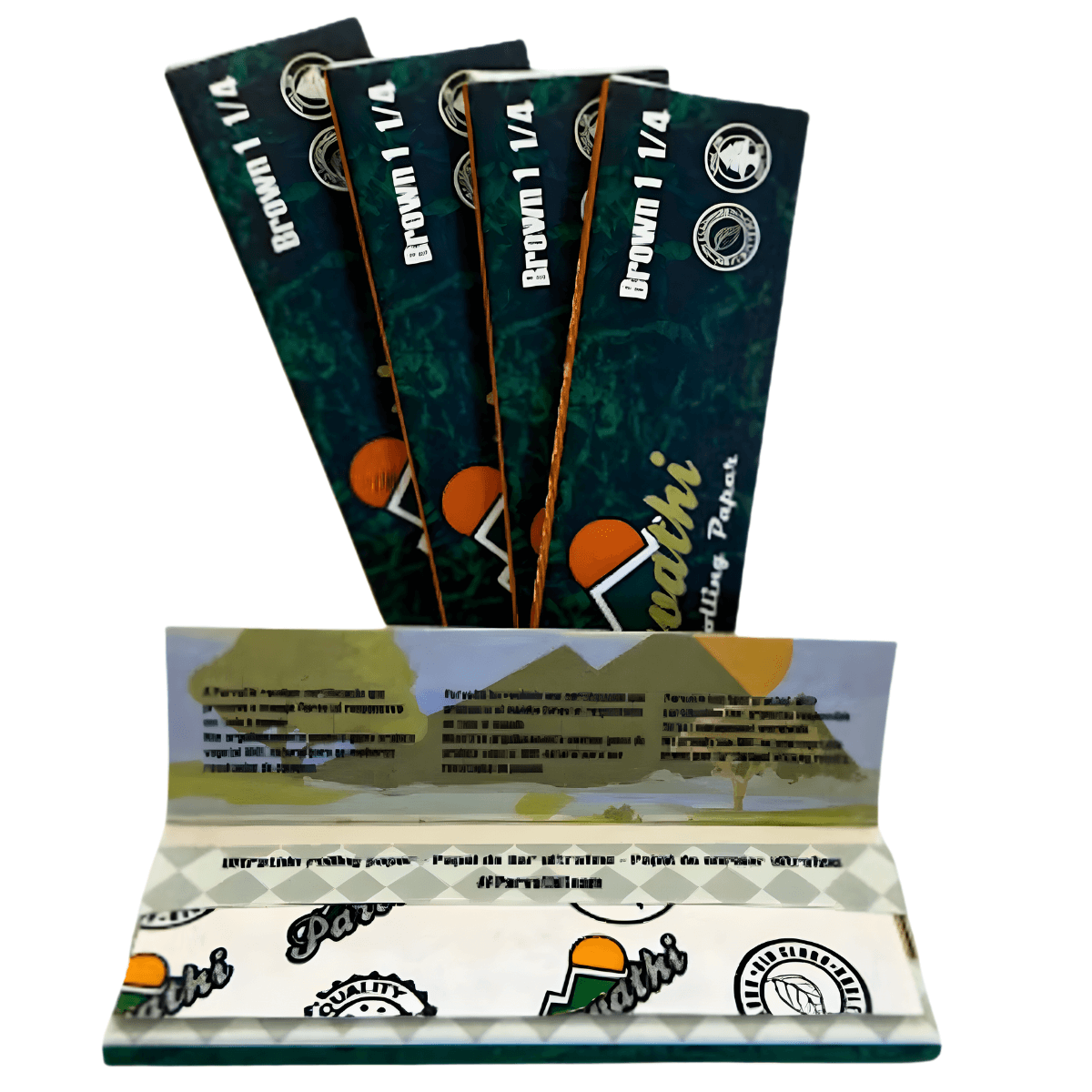 Seda Parvathi Brown 11/4 Micro - Livreto C/50 Folhas