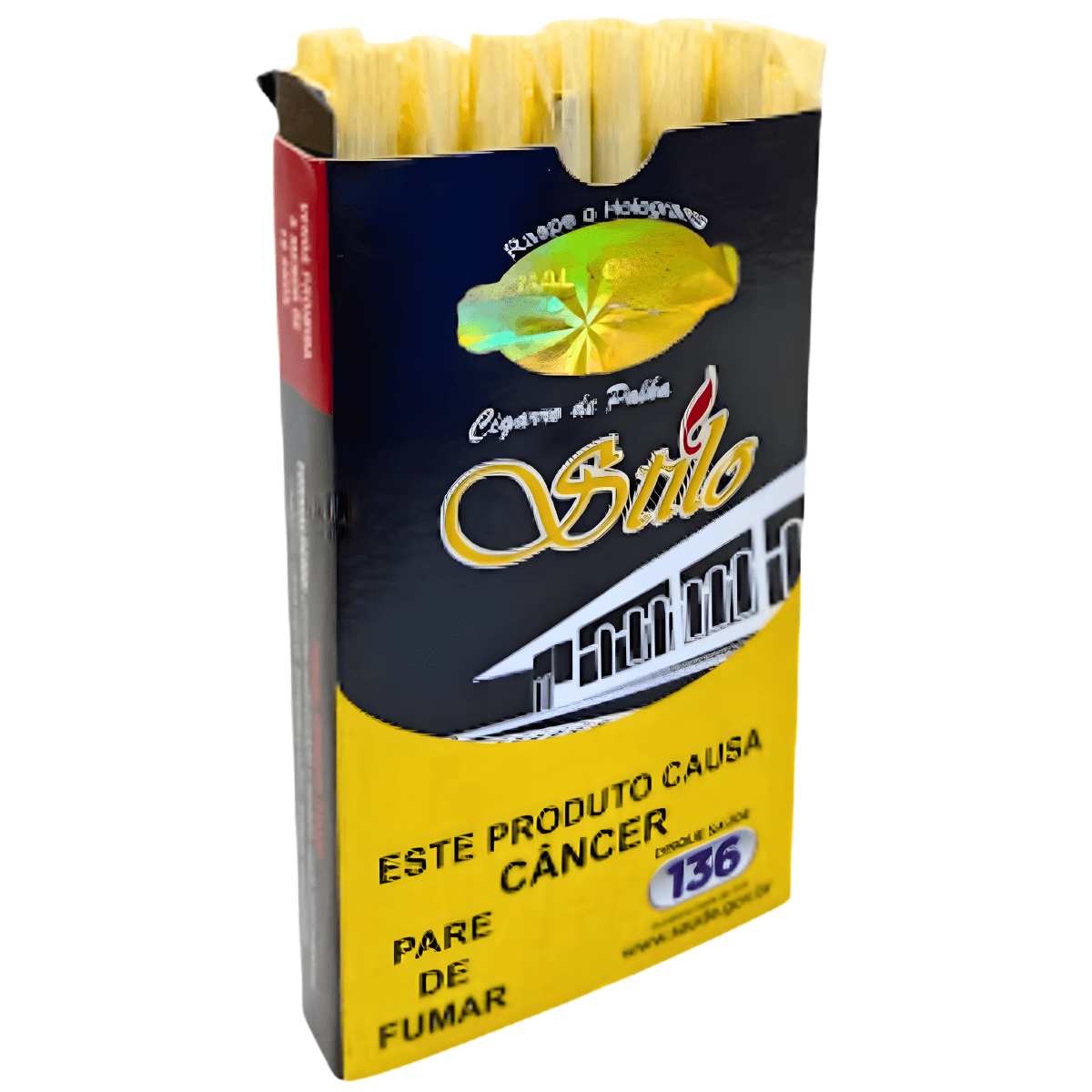 Cigarro de Palha Porto Faria Stilo - Maço