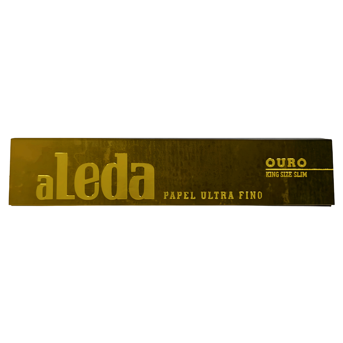 Seda Aleda Ouro Brown King Size Slim - Livreto C/33 Sedas - Imagem 5