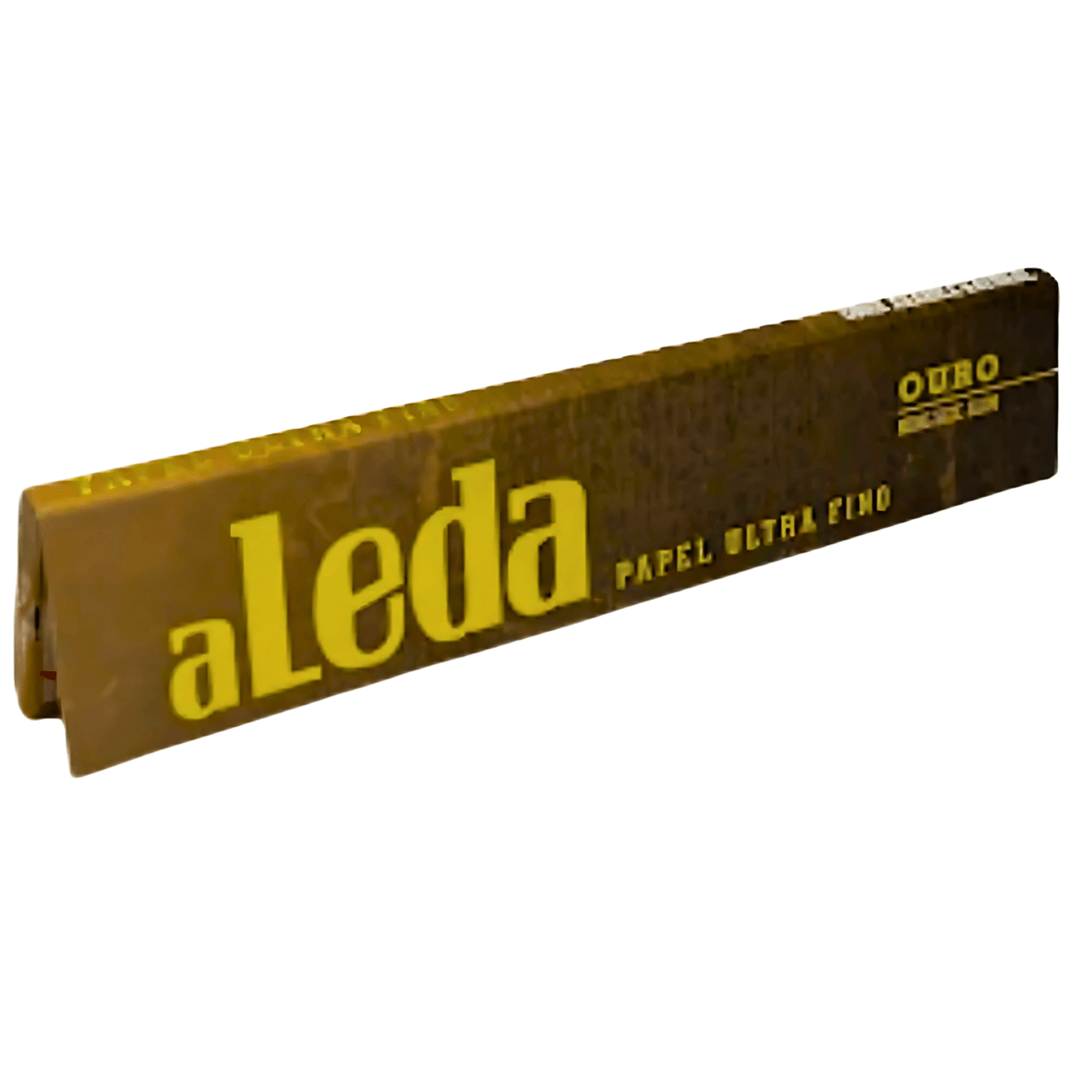 Seda Aleda Ouro Brown King Size Slim - Livreto C/33 Sedas