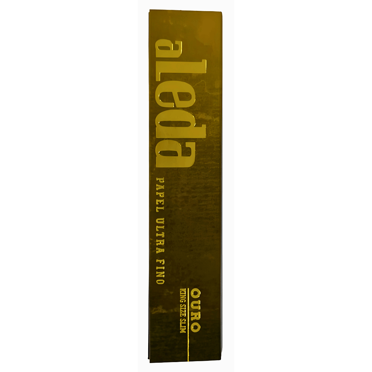 Seda Aleda Ouro Brown King Size Slim - Livreto C/33 Sedas - Imagem 2