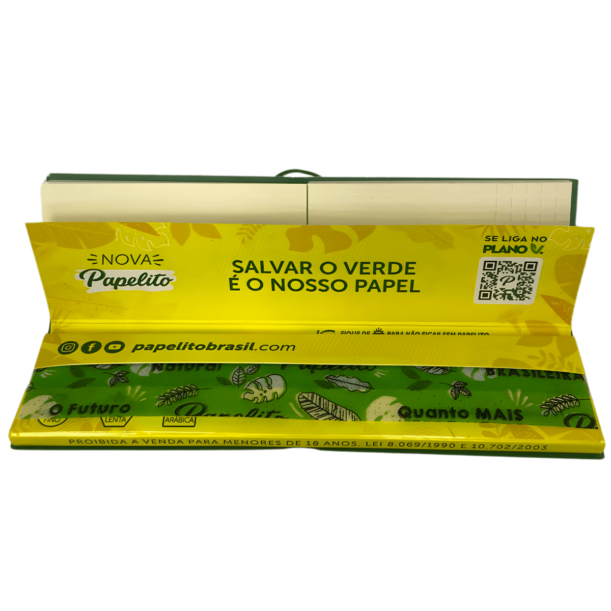 Seda Papelito Tradicional King Size c/ Piteira - Livreto C/36 Sedas - Imagem 11