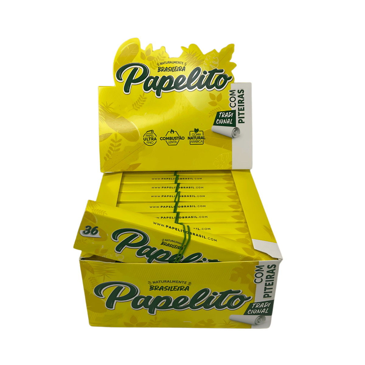 Seda Papelito Tradicional King Size c/ Piteira - Livreto C/36 Sedas - Imagem 7