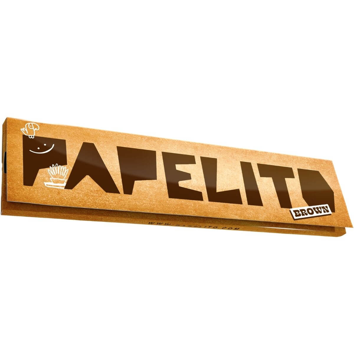 Seda Papelito Brown King Size - Livreto C/36 Sedas