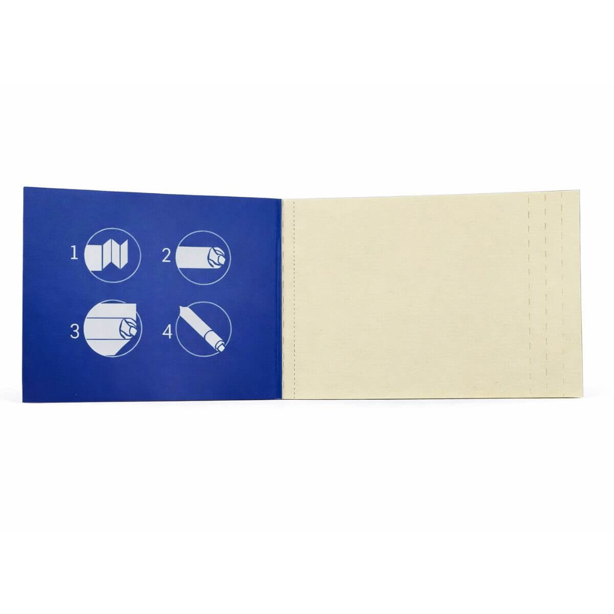Piteira de Papel Aleda Azul Extra Larga - Display C/20 livretos - Imagem 2