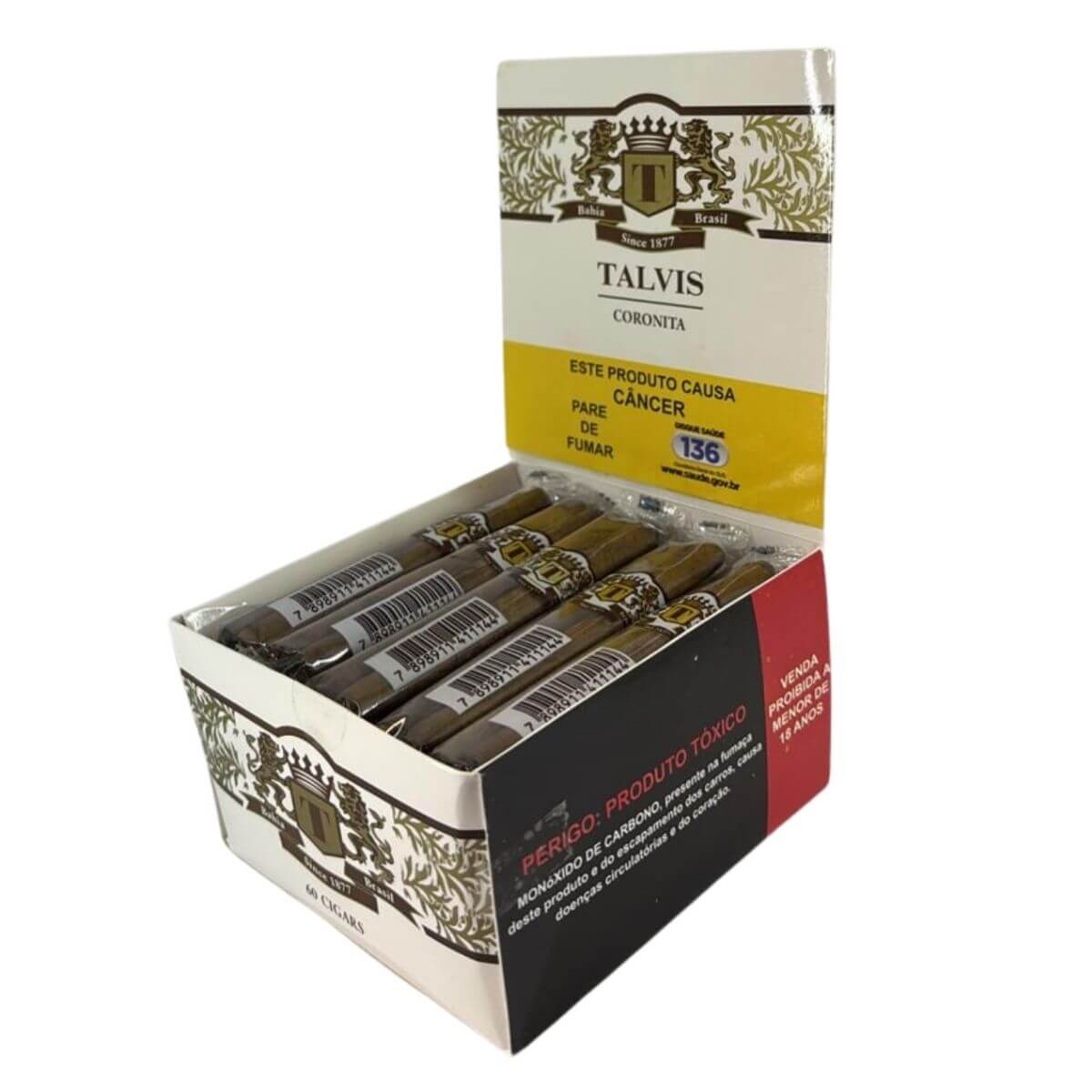 Charuto Talvis Coronita Brown/Black - Kit C/ 2 Displays - Imagem 3