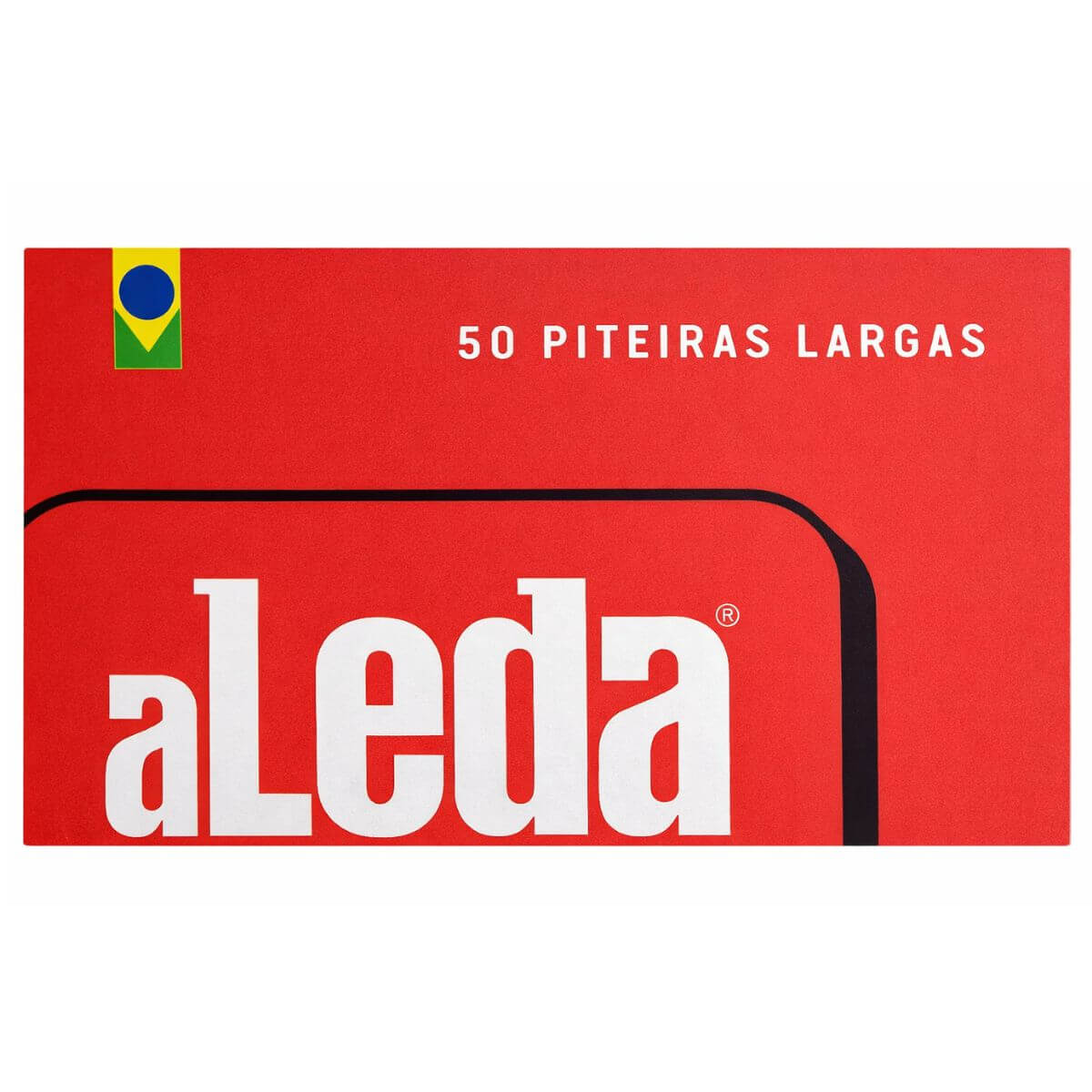 Piteira de Papel Aleda Vermelha Larga - Display C/20 livretos - Imagem 5