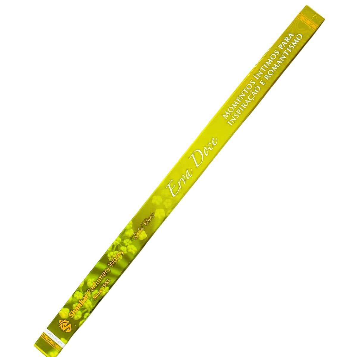 Incenso Shankar Linha Ouro Aroma Erva Doce - Unidade C/8 Varetas