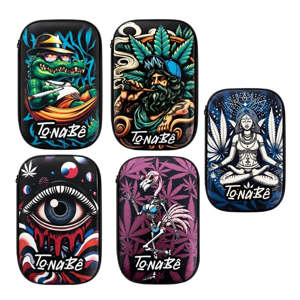 Kit Case Tonabê Full Print C/ Cuia, Piteira, Kumbaya, Tesoura e Adesivo - Imagem 10